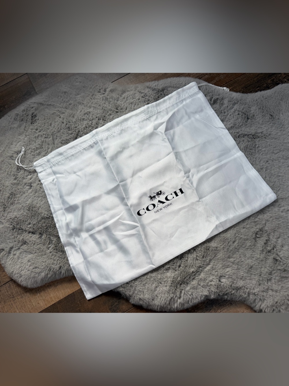 Coach dust bag